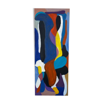Painting abstract composition XXth