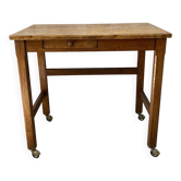 Vintage boarding school desk