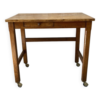 Vintage boarding school desk