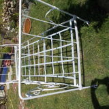 Adult wrought iron bed