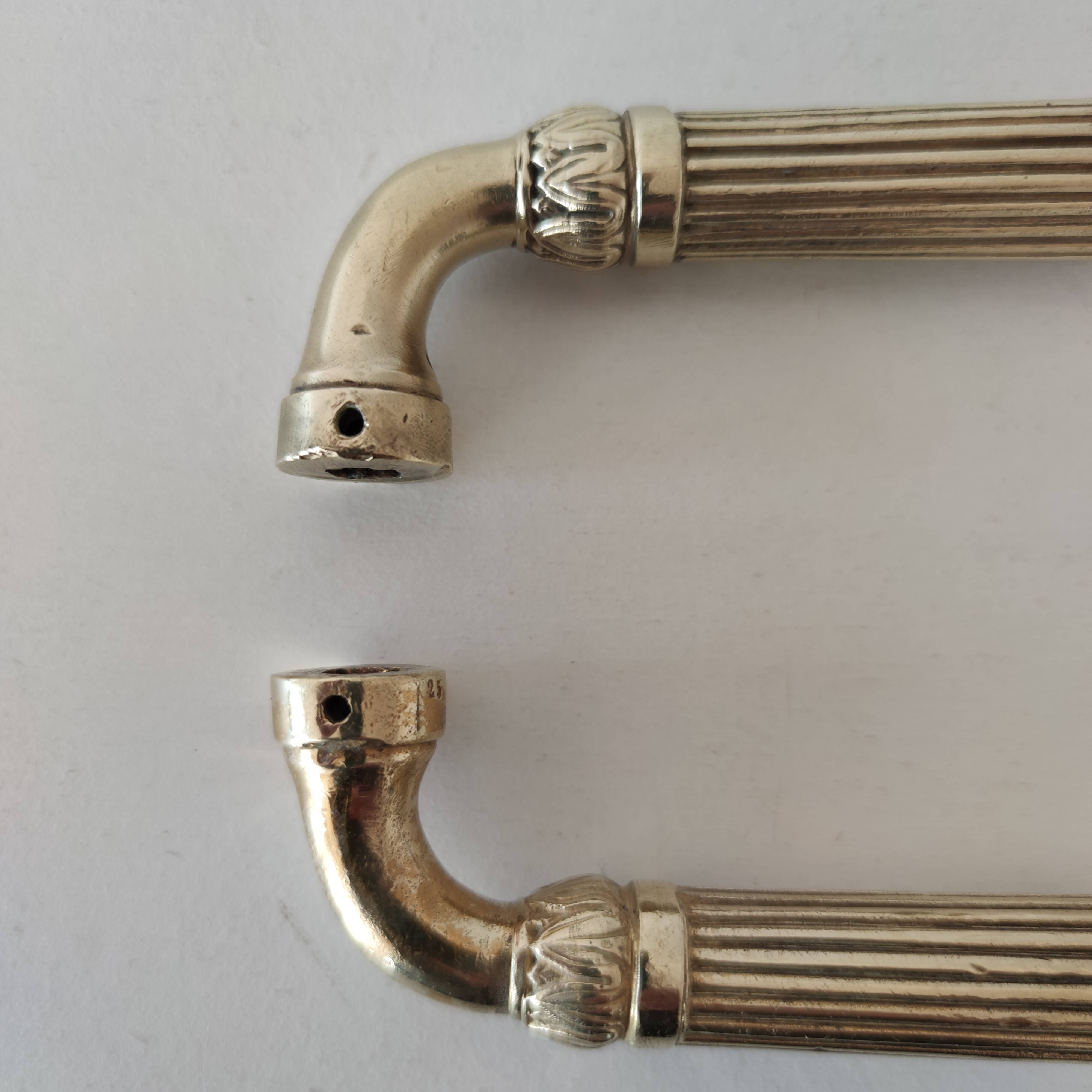 Two old Louis XVI door handles