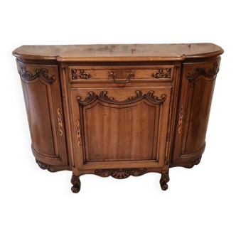 Louis XVI style walnut sideboard