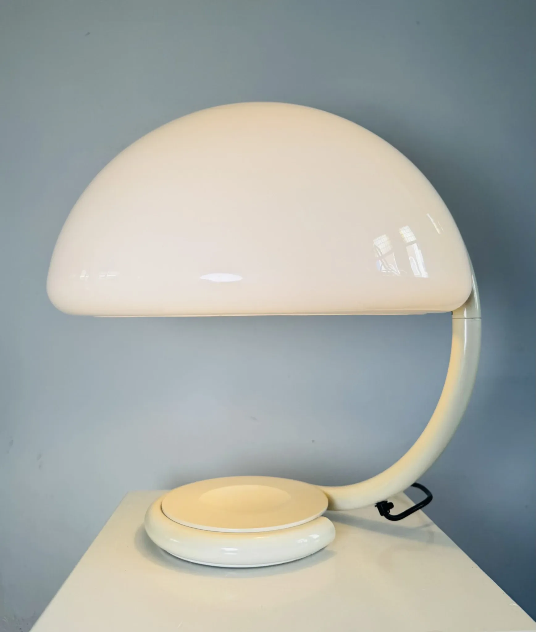 Serpente Swivel Table Lamp By Elio Martinelli For Martinelli Luce, Italy, 1965