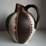 Ceramic pitcher signed
