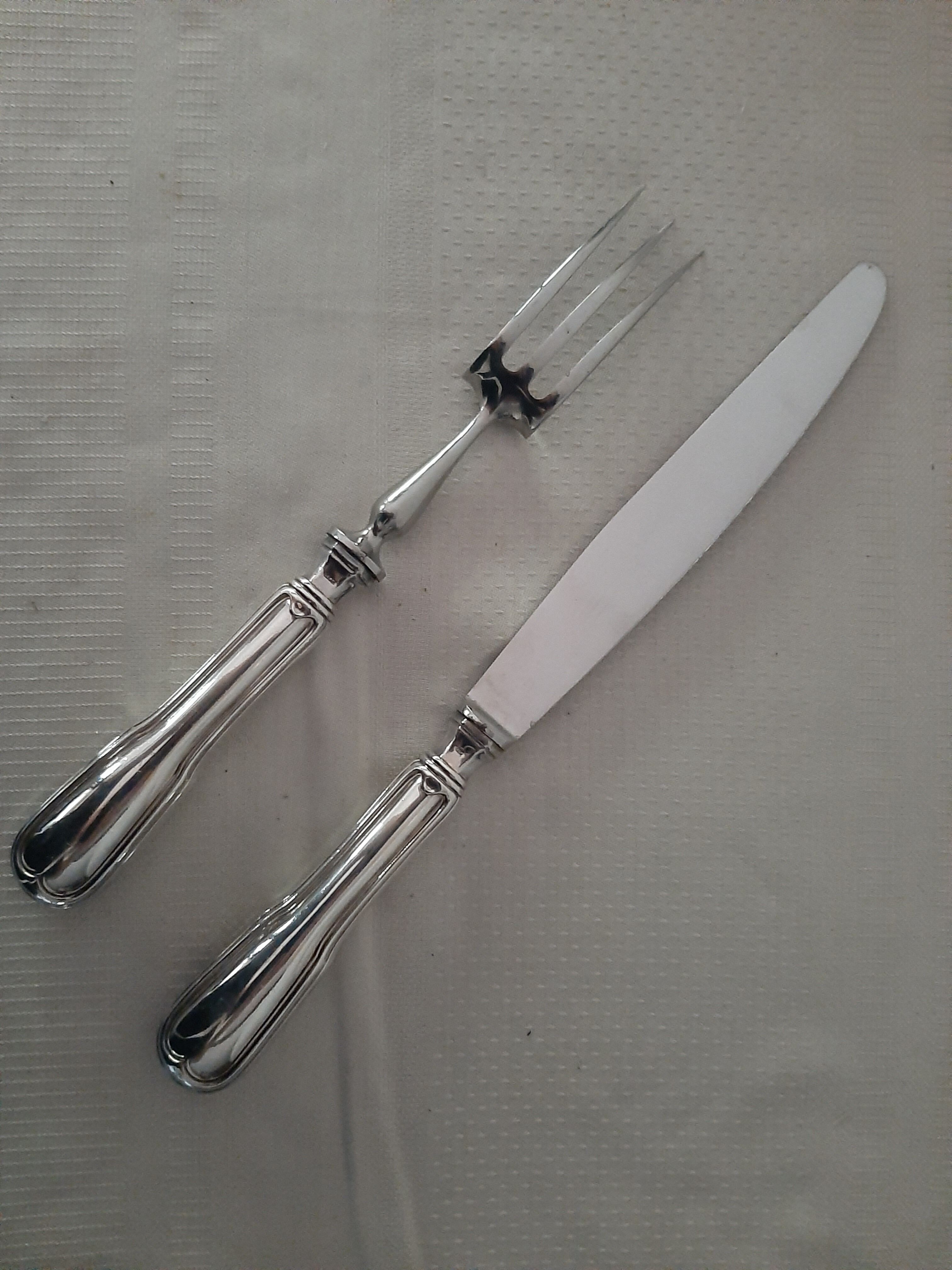 Silver-cut cutlery with SFAM Net