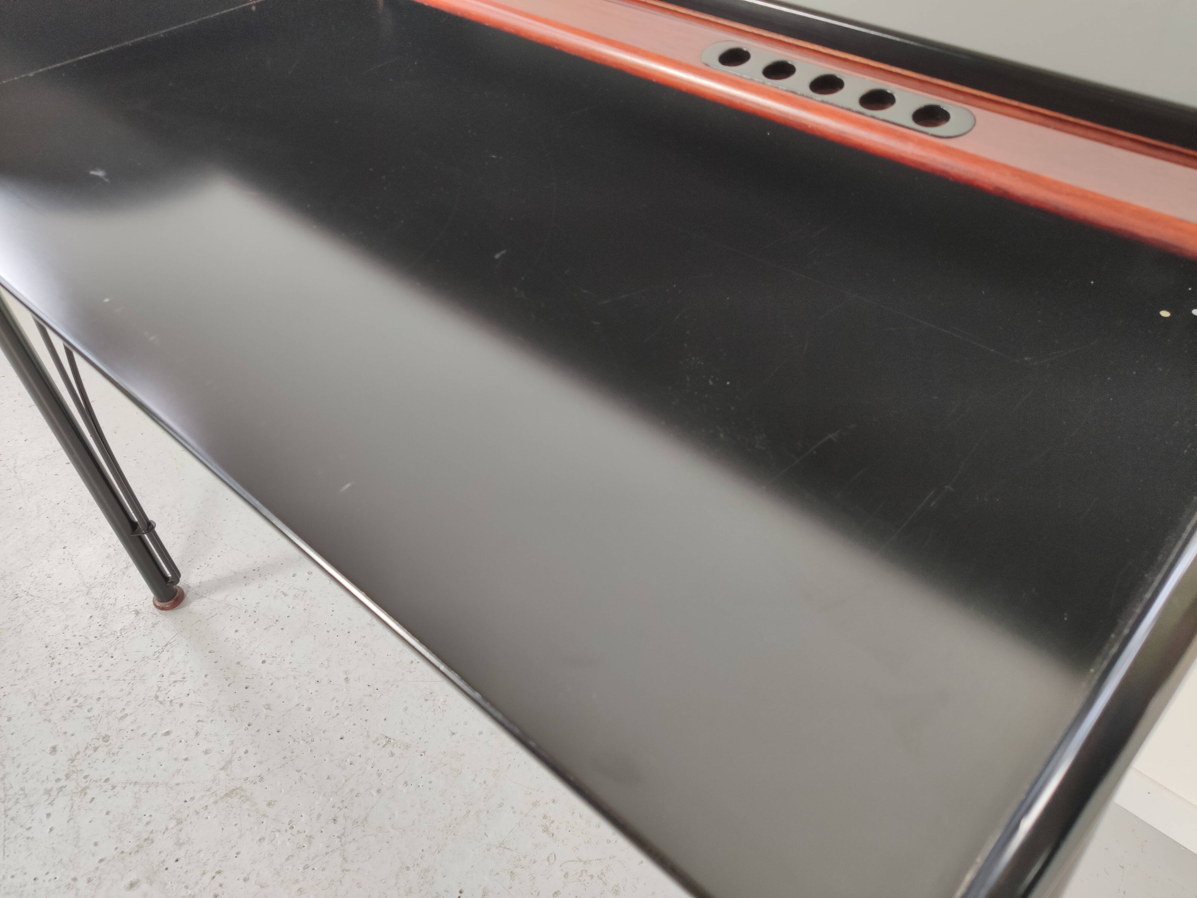 Desk "Secretary" design Patrick Pagnon & Claude Pelhaitre 1980s