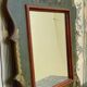 Louis XV Baroque style decorative painted mirror / 20th century