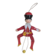 Articulated wooden puppet