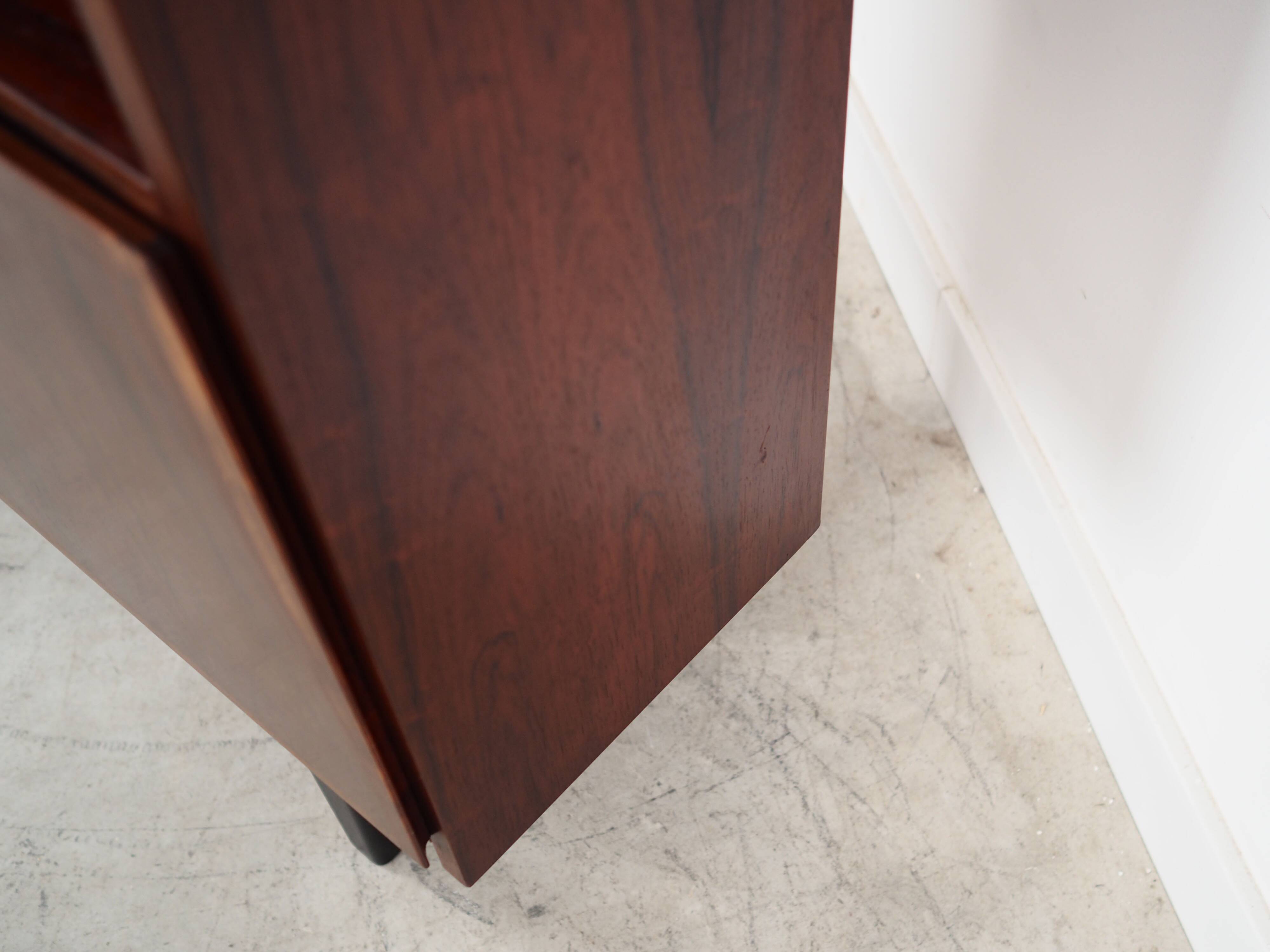 Rosewood bookcase, Danish design, 1970s, manufacture: Omann Jun