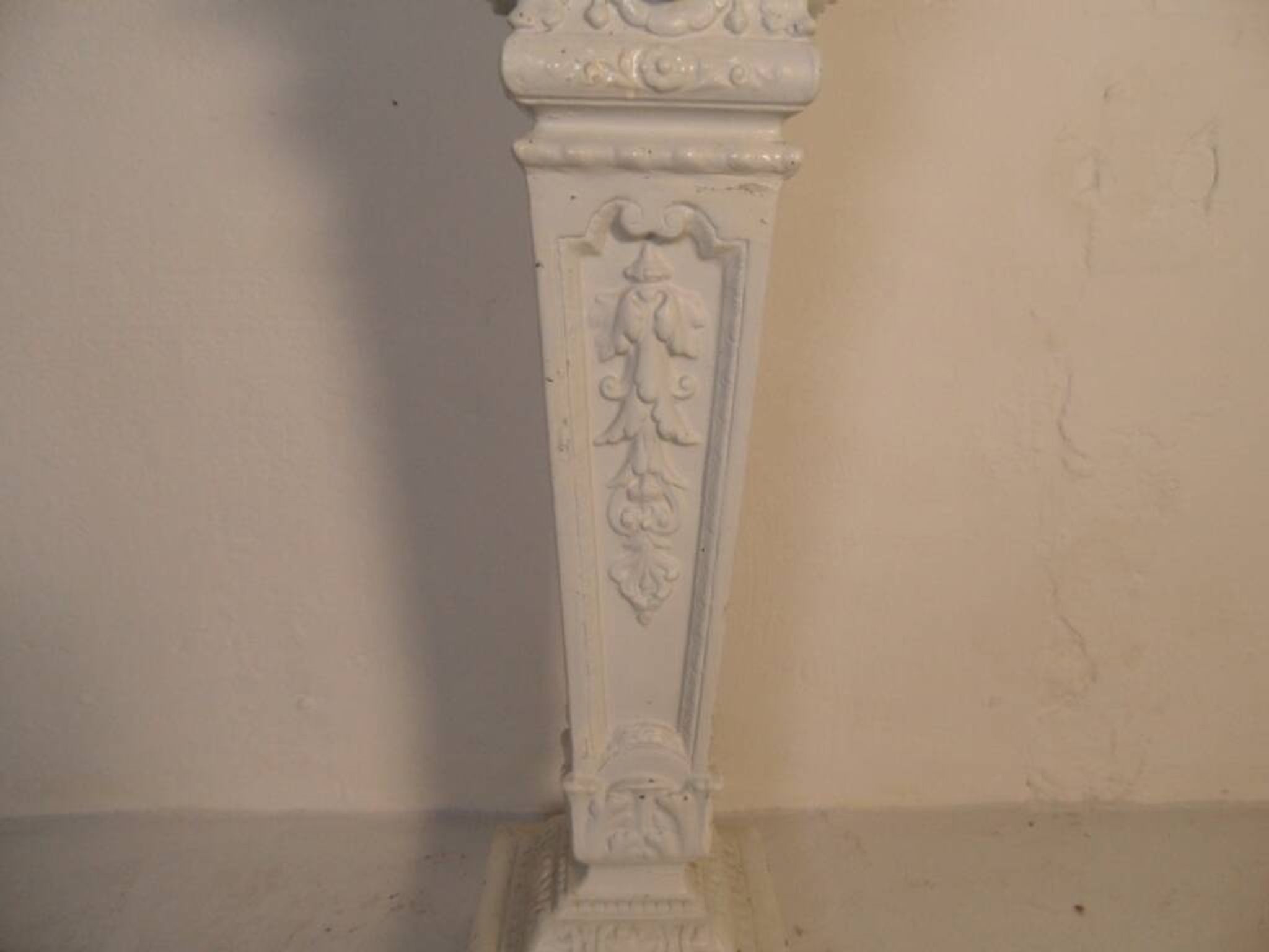 Antique column console