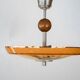 Scandinavian Art Deco glass pendant light, 1930s