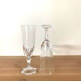Glasses - vintage - Luminarc - Cristal d'Arques - "Chaumont" model - Very good condition