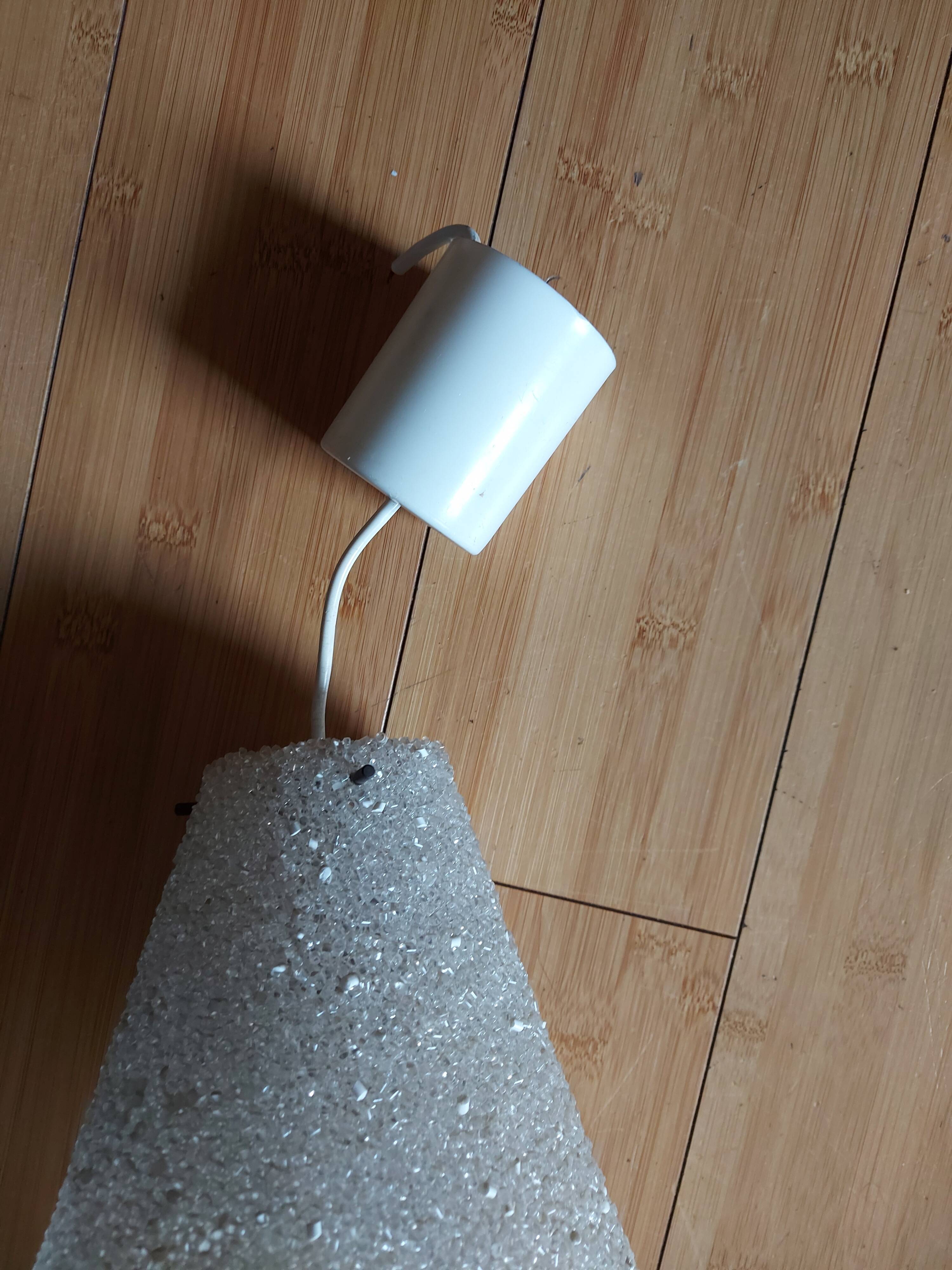 Vintage hanging in perspex