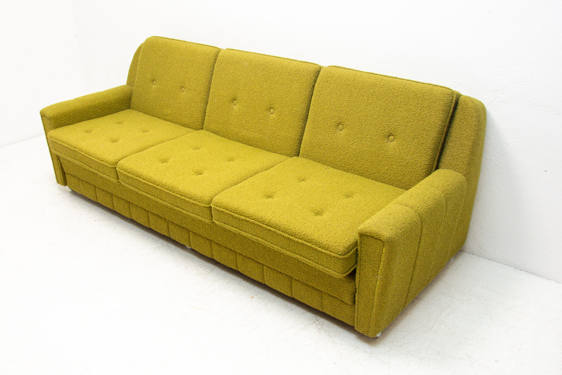 Eastern bloc vintage living room set, Czechoslovakia, 1970