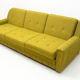 Eastern bloc vintage living room set, Czechoslovakia, 1970
