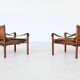 Arne Norell pair of 'Sirocco' lounge chairs Norell Mobel AB Denmark 1960