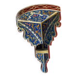 Etagère d'Angle Bois Peinte