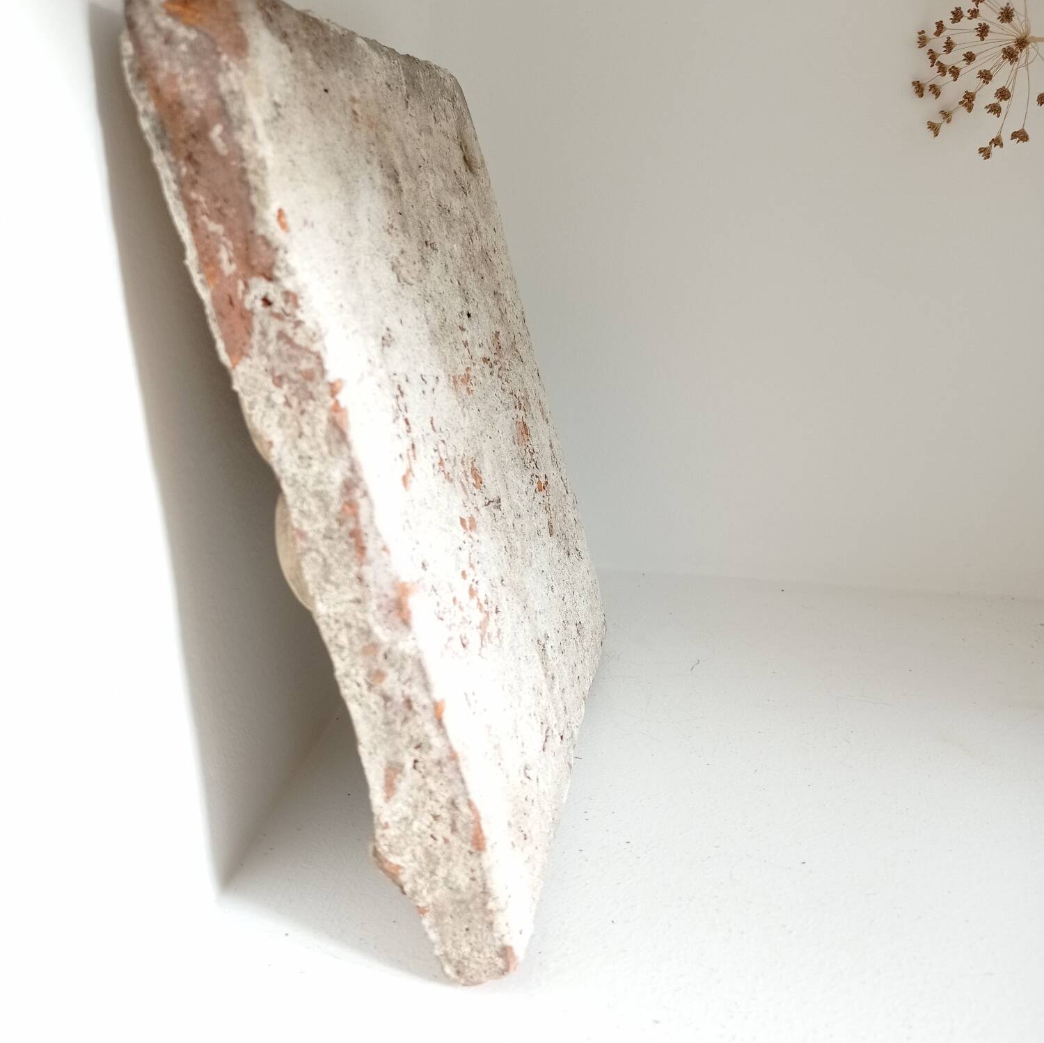 Decorative terracotta wall element