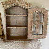 Cupboard in cerused wood