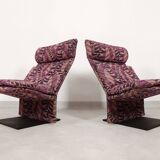 Saporiti chairs in Missoni fabric