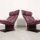Saporiti chairs in Missoni fabric