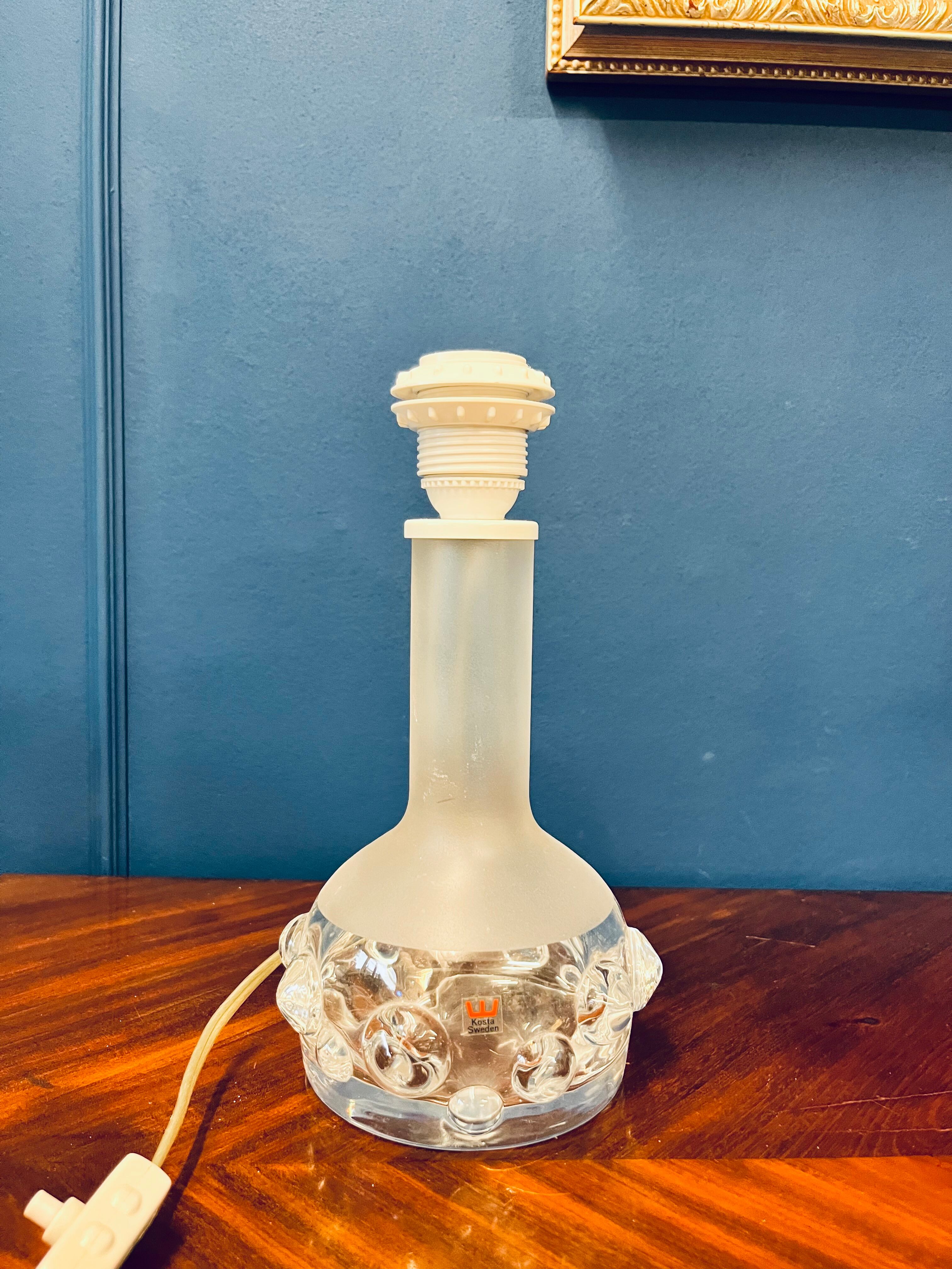 Sweden design, original Kosta Boda lamp
