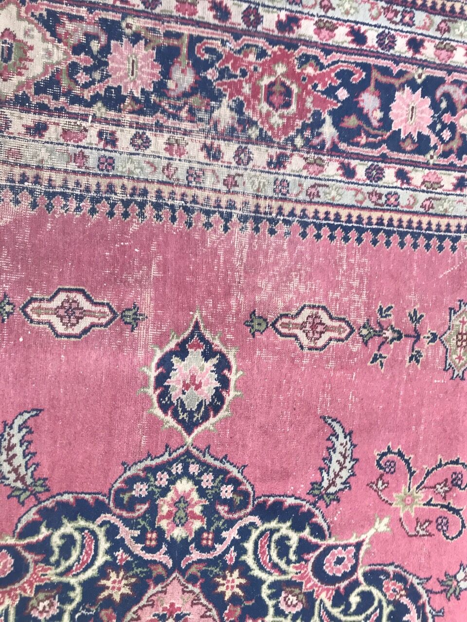 Turkish carpet former Sparta handmade 273 x 390 cm