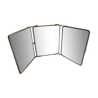 Barber mirror triptych early 1900