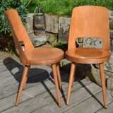 Set of 6 chairs mondor of baumann 1964