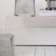 Pair of ice cube lamps