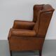 Fauteuil club vintage en cuir couleur cognac, pays-bas fauteuil club vintage en cuir couleur cognac, pays-bas