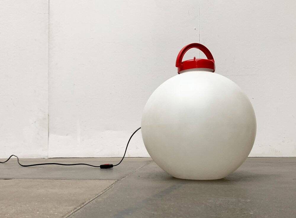 Vintage Italian floor lamp Space Age Tama by Isao Hosoe for Valenti Luce, 1970s