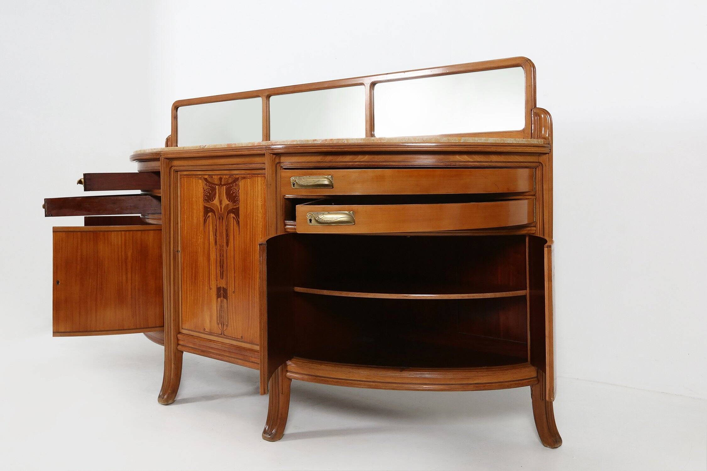 French Art Nouveau Credenza by Maurice Dufrene, 1911