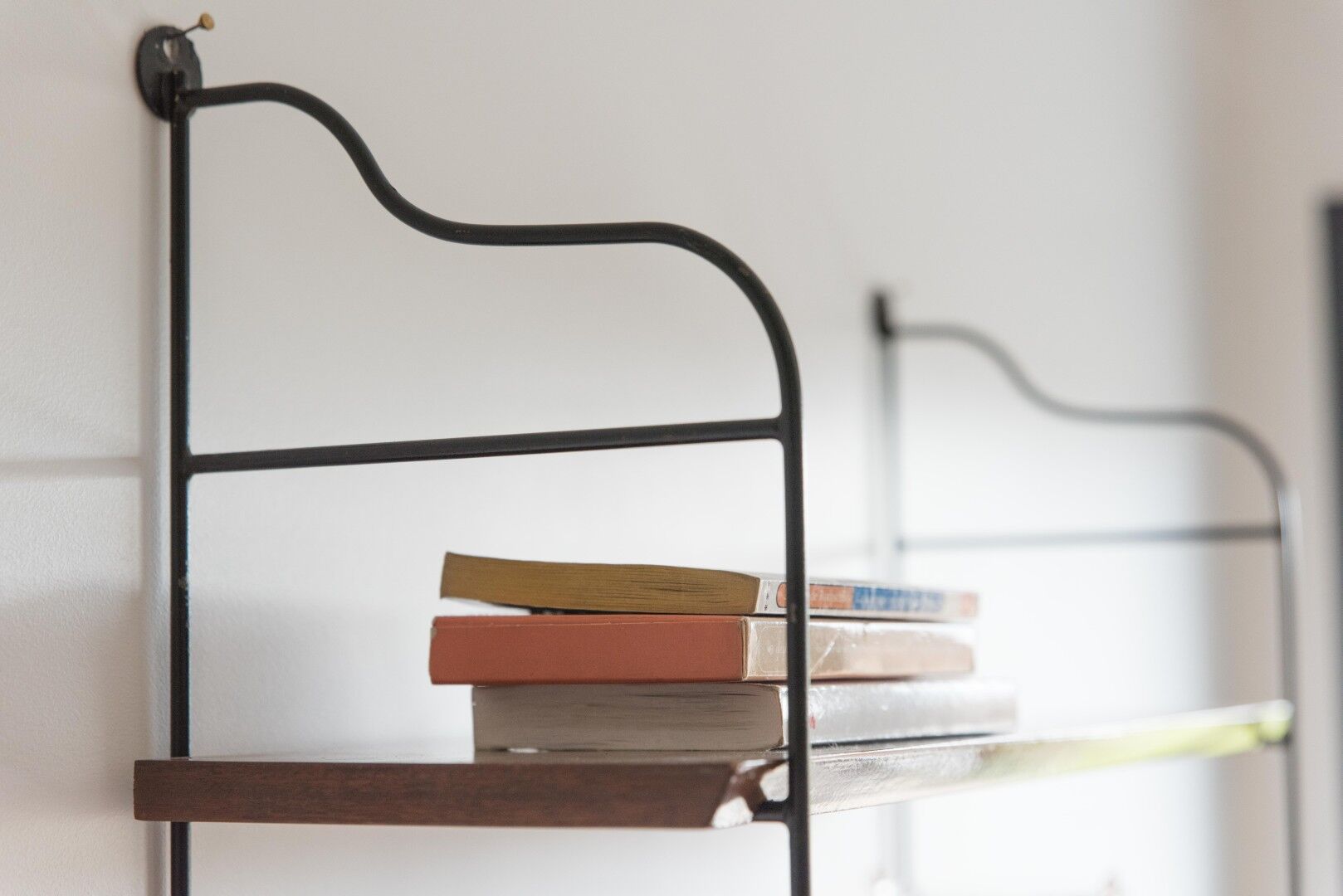 Shelf wood and metal