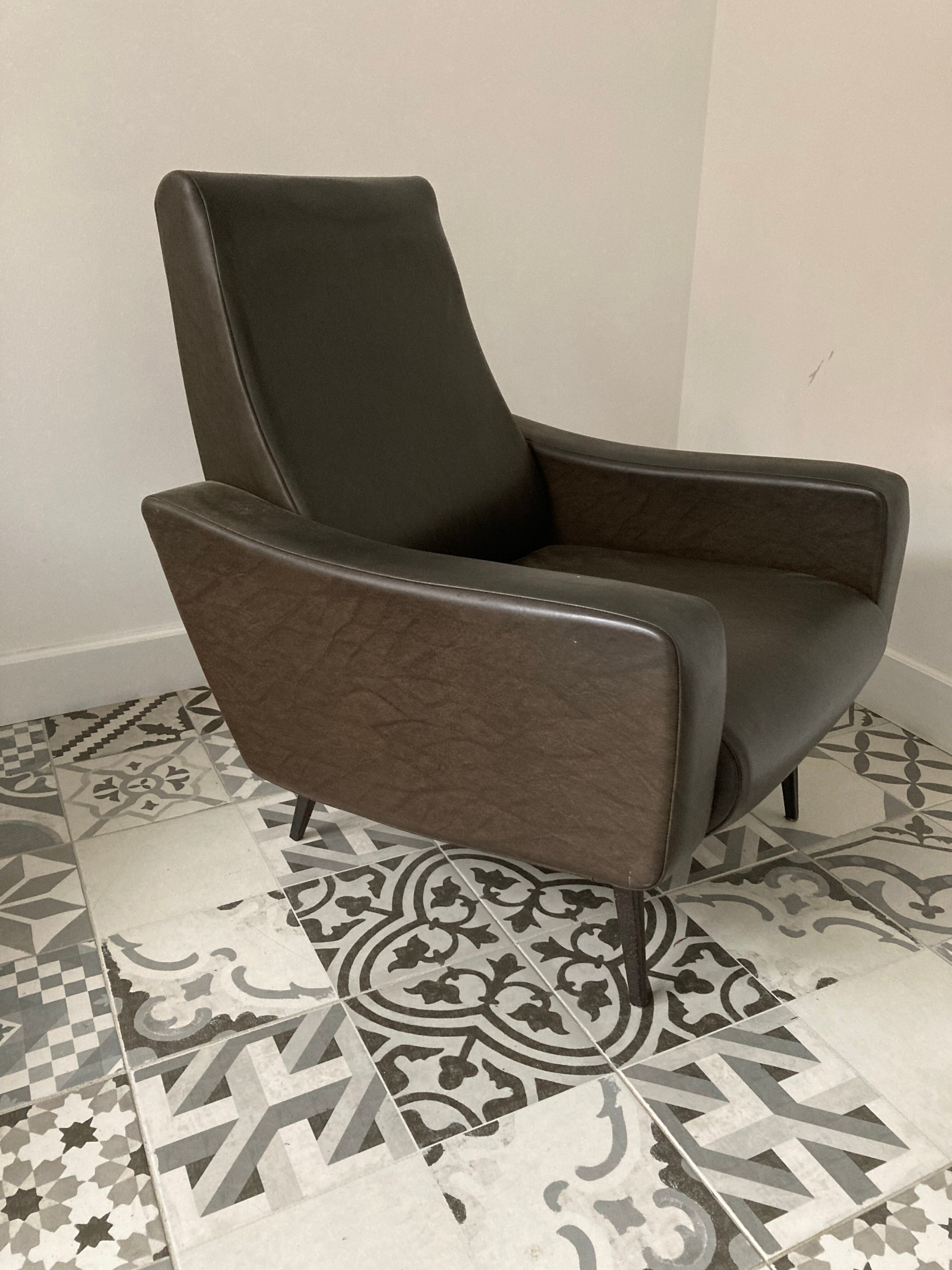 Pair of 50's armchairs