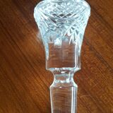Hand-cut crystal carafe