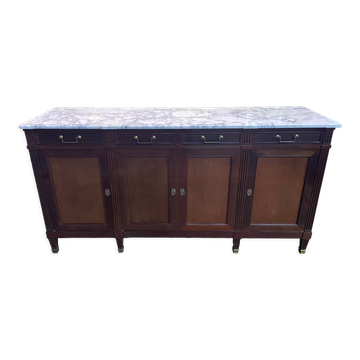 Mahogany enfilade in Louis XVI style
