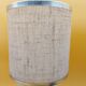 Vintage brushed aluminium lamp from the 70s.