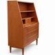 Scandinavian teak secretary, Danish manufacture, 1960s.