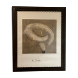 Zhang solid wood frame poster