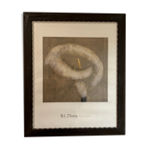 Zhang solid wood frame poster