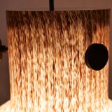 Peill and Putzler Design Glass Hanging Ceiling Lamp 1970s