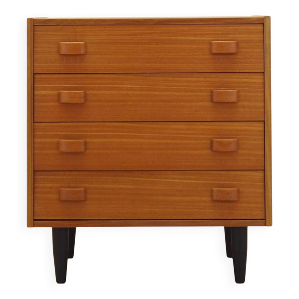 Commode en teck, design danois, années 1960, fabriquée au Danemark