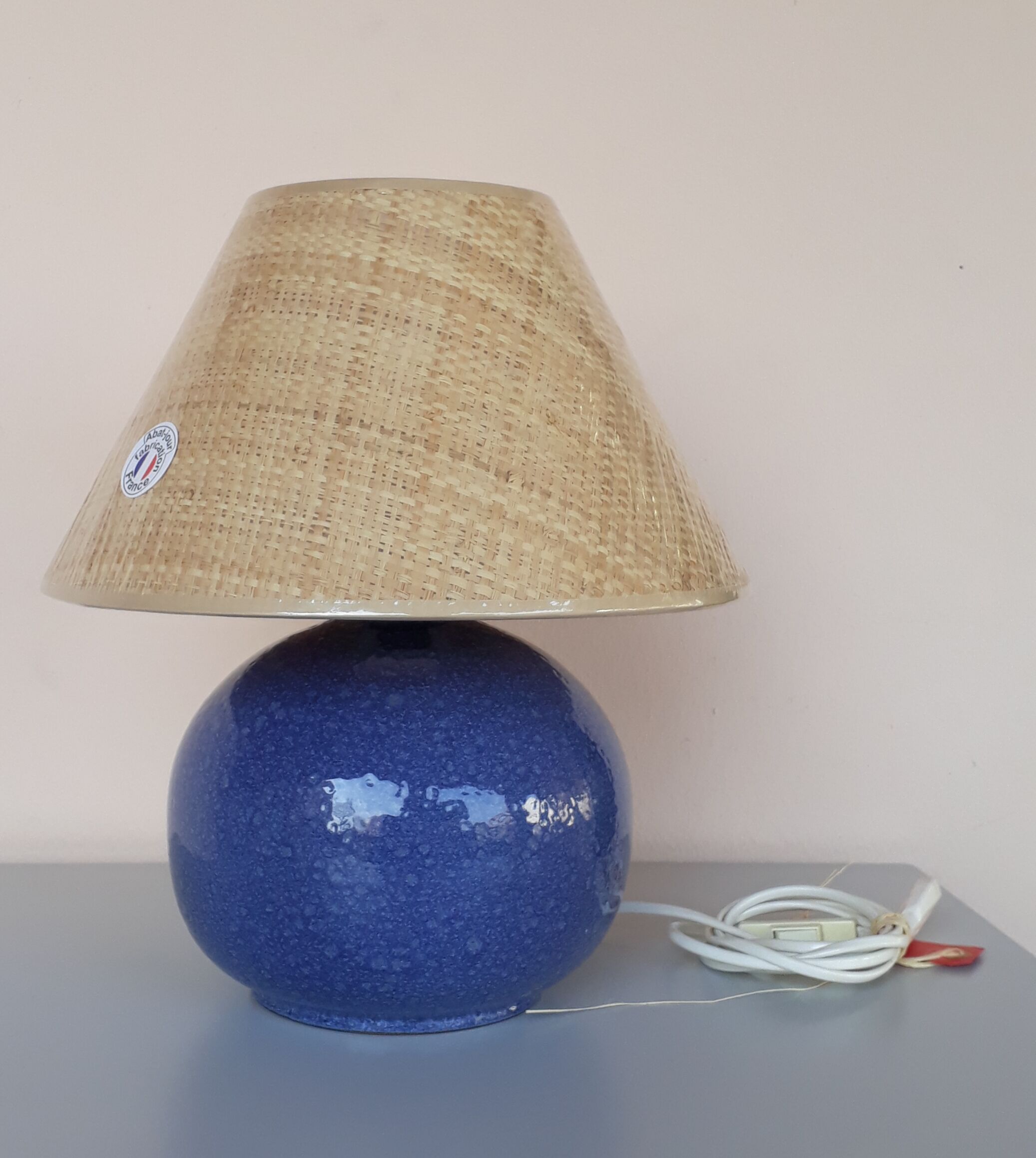 Blue lamp