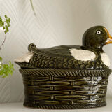 Terrine dish in slip