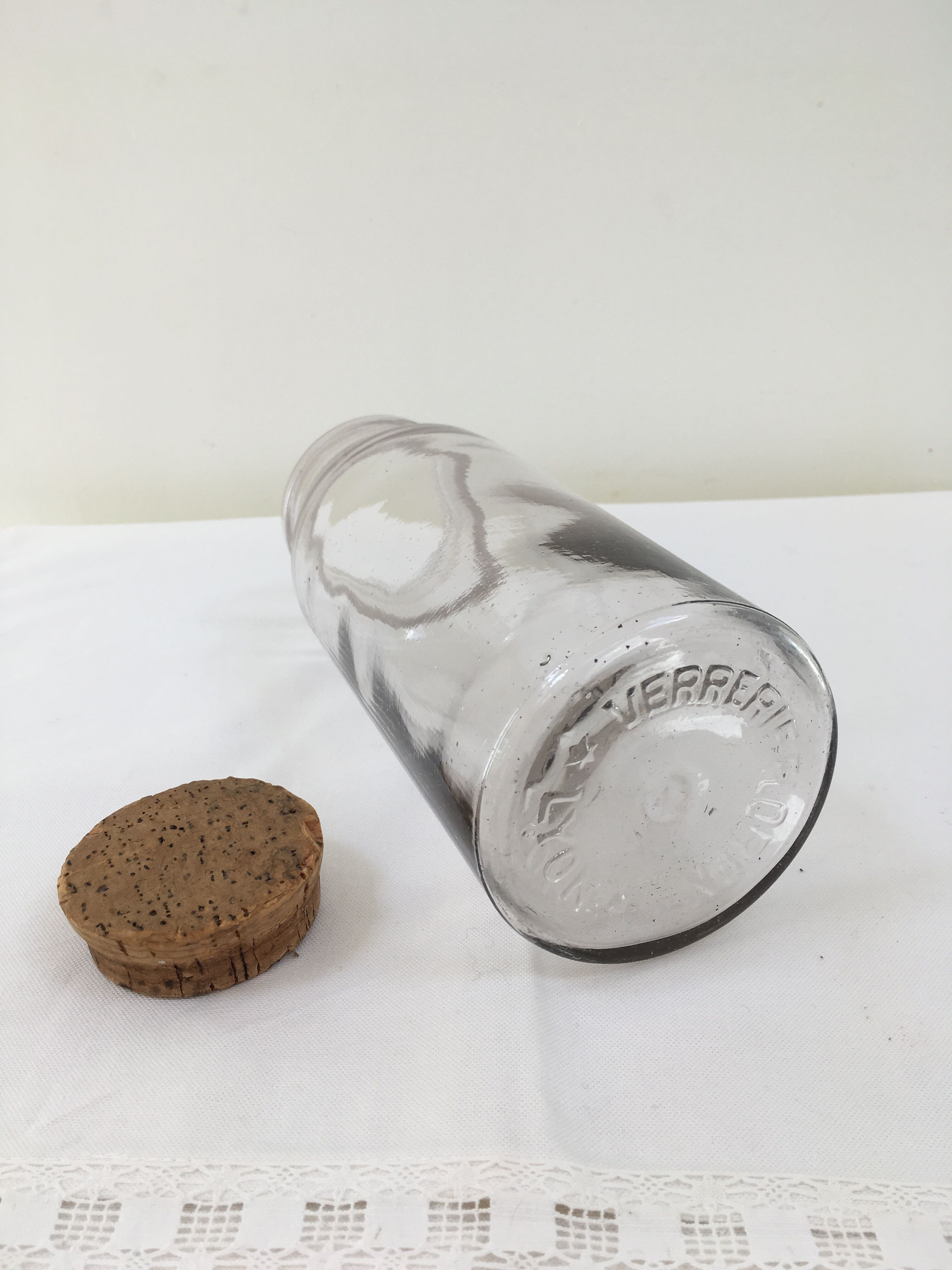 Vintage jar apothecary style