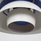PH5 white hanging lamp by Poul Henningsen for Louis Poulsen