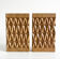 Brutalist oak bookends from the 1960s.