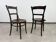 Set of 2 dining chairs by J&J Kohn