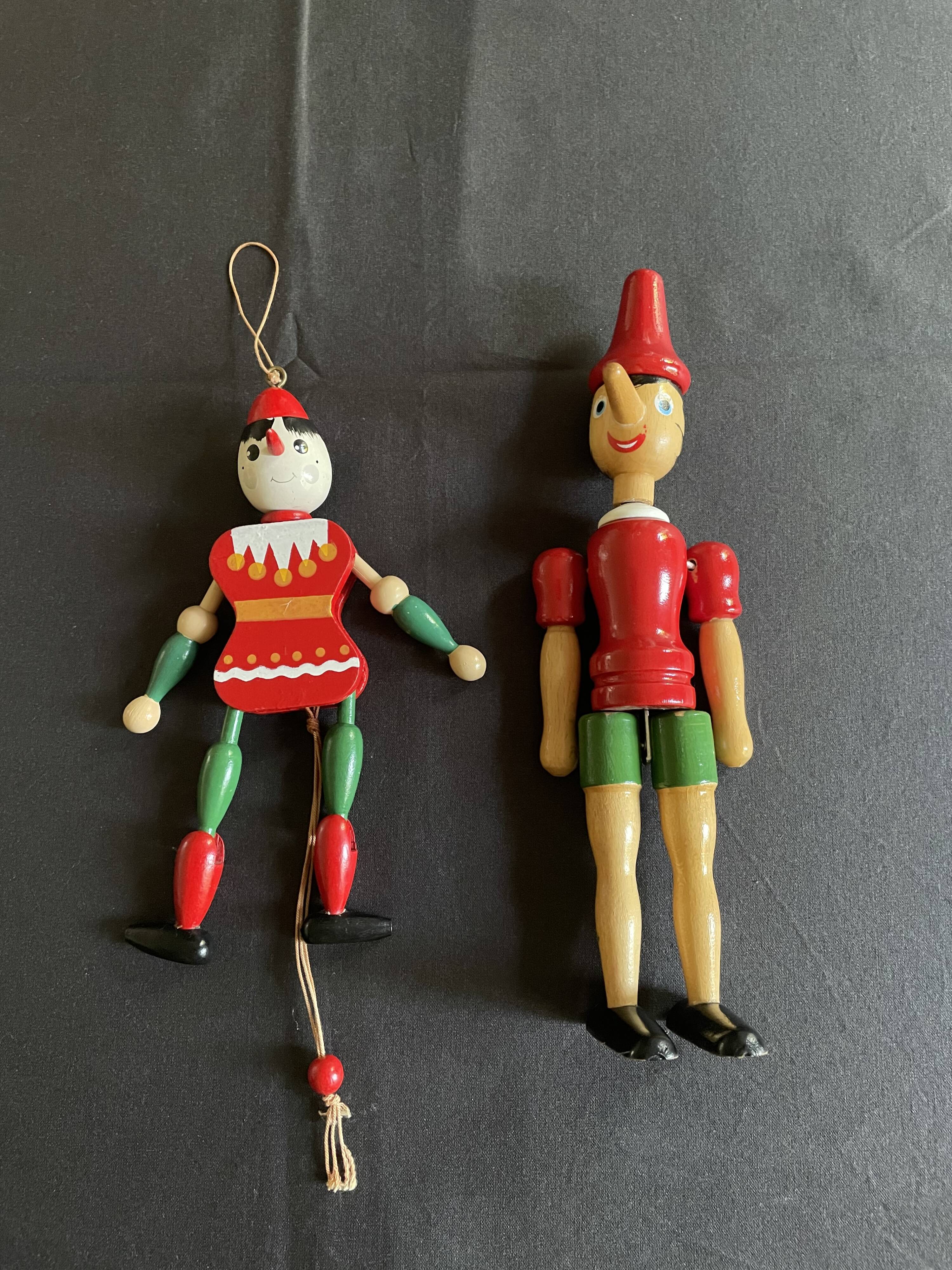 Wooden Pinocchios
